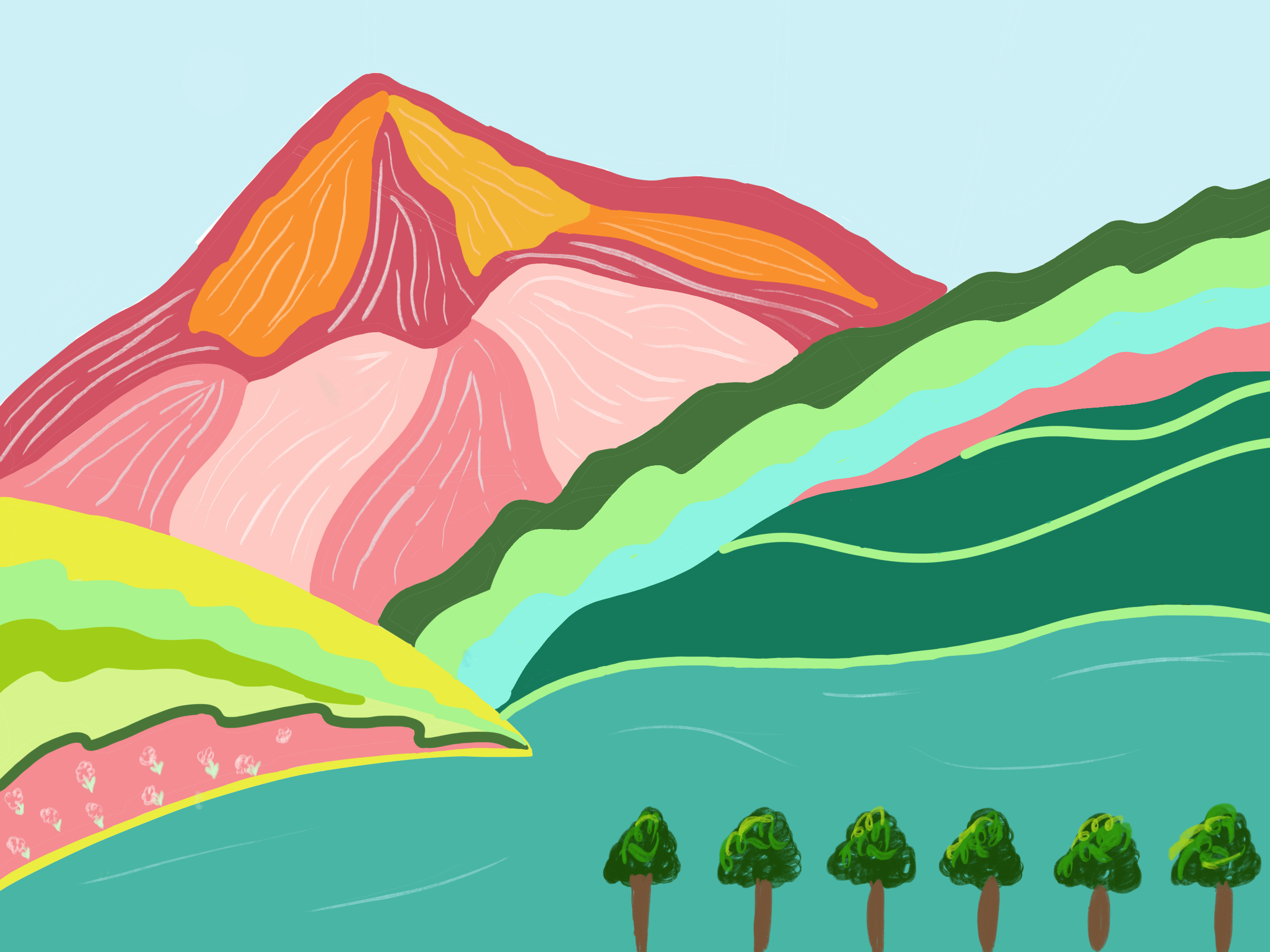 hand-drawn illustration